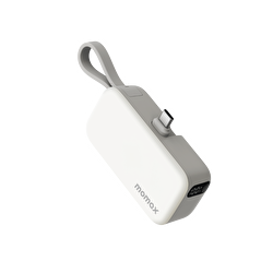 Momax Power Mini 5000mAh USB-C Powerbank-Beyaz 4894222075184