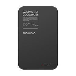 Momax QMag X2 35W 20000mAh MagSafe Powerbank-Siyah 4894222075801