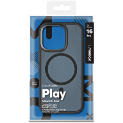 Momax iPhone 16 Pro Play Magsafe Kılıf - Siyah 4894222077300