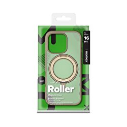 Momax iPhone 16 Pro Roller Magsafe Kılıf - Gold 4894222077447