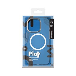 Momax iPhone 16 Pro Max Play Magsafe Kılıf-Şeffaf 4894222077522