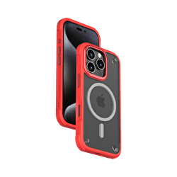 Momax iPhone 16 Pro Air Magsafe Kılıf - Kırmızı 4894222077676