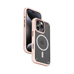 Momax iPhone 16 Pro Air Magsafe Kılıf - Pembe 4894222077683