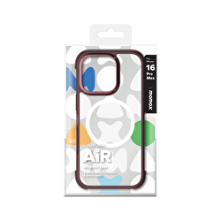 Momax iPhone 16 Pro Max Air Magsafe Kılıf - Mor 4894222077829