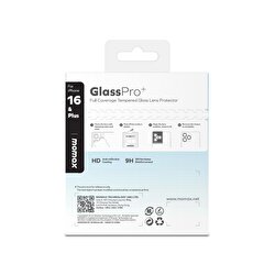 Momax iPhone 16 / Plus Lens Koruyucu - Siyah 4894222078048