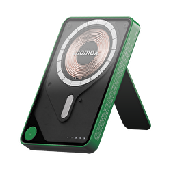 Momax XPro MagSafe Stand 5000mAh Powerbank-Yeşil 4894222078147