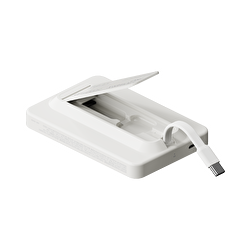 Momax XPro MagSafe Stand 5000mAh Powerbank-Beyaz 4894222078154