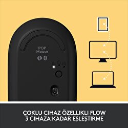 Logitech POP Kablosuz Mouse - Sarı 5099206101654