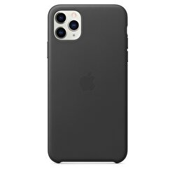 iPhone 11 Pro Max için Deri Kılıf - Siyah MX0E2ZM/A