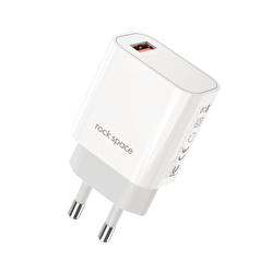 Rock Space Single 18W QC 3.0 Mini Seyahat Şarj 6941402750657