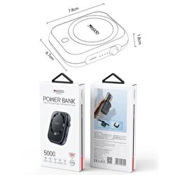Yesido 3in1 5.000 mAh 15W Magsafe Powerbank-Siyah 6942314403044
