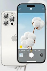 Keephone iPhone 16 Pro Max Maria Lens Koruyucu-Çöl 6942384816782