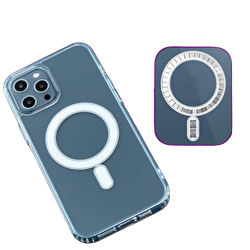 Piili iPhone 14 Magsafe Kılıf - Şeffaf 6944629146777