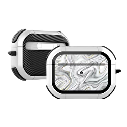 Piili Airpods Pro 2 Fit Strap Kılıf - Siyah 6944629151191