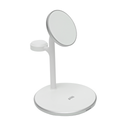 Piili 3 in 1 Manyetik Şarj Cihazı - Beyaz 6944629151238