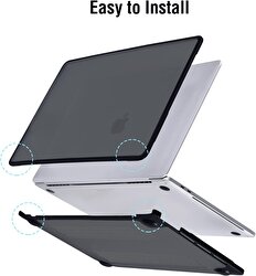 Piili MacBook Air 13 M2 Hardshell Mat Kapak-Titany 6944629153850