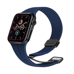 Piili Watch 42-44-45-49 mm Rubber Kayış - Lacivert 6944629154994
