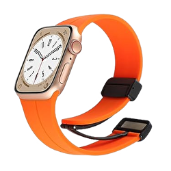 Piili Watch 42-44-45-49 mm Rubber Kayış - Turuncu 6944629155014