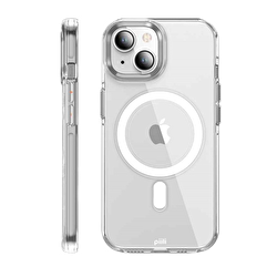 Piili iPhone 15 MagSafe Crystal Kılıf - Şeffaf 6944629161671