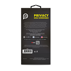 Piili iPhone 15 Pro Privacy Ekran Koruyucu 6944629161879