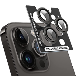 Piili iPhone 15 Pro / Max HD Lens - Siyah 6944629162197