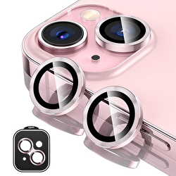 Piili iPhone 15 / Plus HD Lens - Pembe 6944629162319