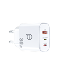 Piili 30W USB, Type-C, Lightning Adaptör 6944629170499