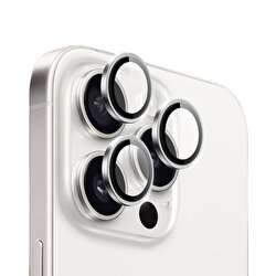 Piili iPhone 16 Pro/16 Pro Max Safir Lens Koruyucu 6944629185813