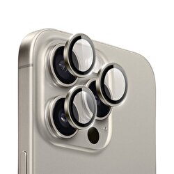 Piili iPhone 16 Pro/16 Pro Max Safir Lens Koruyucu 6944629185851