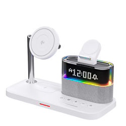Piili 20W qi2 3 İn 1 Wi-Fi Şarj İstasyonu - Beyaz 6944629189057