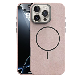Piili iPhone 16 Soft Aura Magsafe Kılıf Pembe 6944629194099