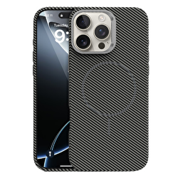 Piili iPhone 16 Pro Carbon Magsafe Kılıf Titanyum 6944629195294