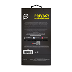 Piili iPhone 17 Pro Privacy Ekran Koruyucu 6944629198752