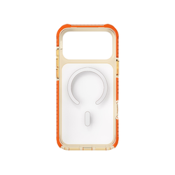 Njoyny Combat 3 Katmanlı iPhone 18 Pro Max MagSafe Kılıf - Turuncu 6944629213738