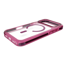  Njoyny Combat 3 Katmanlı iPhone 18 Pro Max MagSafe Kılıf - Bordo 6944629213776