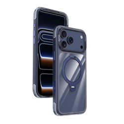 Njoyny Air Pro 2 Stand iPhone 18 Pro Max MagSafe Standlı Kılıf - Mavi 6944629213813