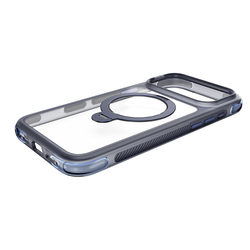Njoyny Air Pro 2 Stand iPhone 18 Pro Max MagSafe Standlı Kılıf - Mavi 6944629213813