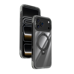  Njoyny Air Pro 2 Stand iPhone 18 Pro Max MagSafe Standlı Kılıf - Siyah 6944629213851