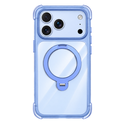  Njoyny Air Pro 2 Stand iPhone 18 Pro MagSafe Standlı Kılıf - Buzul Mavi 6944629213875