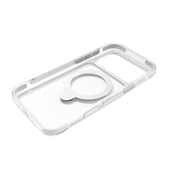 Njoyny Air Pro 2 Stand iPhone 18 Pro MagSafe Standlı Kılıf - Beyaz 6944629213912