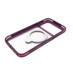 Njoyny Air Pro 2 Stand iPhone 18 Pro Max MagSafe Standlı Kılıf - Bordo 6944629214018