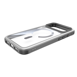 Njoyny Steel Armor iPhone 18 Pro Max MagSafe Kılıf - Beyaz 6944629214230