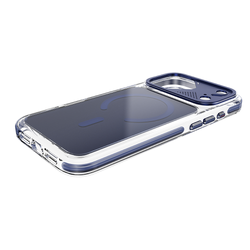 Njoyny Native Armor iPhone 18 Pro MagSafe Kılıf - Mavi 6944629214315