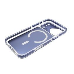  Njoyny Native Armor iPhone 18 Pro Max MagSafe Kılıf - Mavi 6944629214339