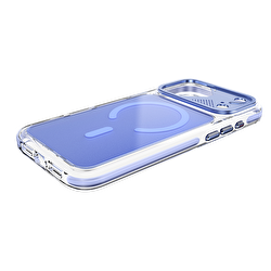 Njoyny Native Armor iPhone 18 Pro Max MagSafe Kılıf - Buzul Mavi 6944629214377