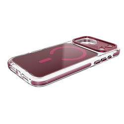  Njoyny Native Armor iPhone 18 Pro Max MagSafe Kılıf - Bordo 6944629214452