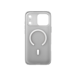  Njoyny Frosted iPhone 18 Pro MagSafe Kılıf - Beyaz 6944629214773