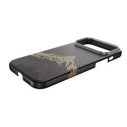 Njoyny AI Kevlar Alpine iPhone 18 Pro MagSafe Kılıf - Siyah 6944629214933
