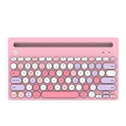 FD Three Bluetooth Klavye - Pembe 6957659006706