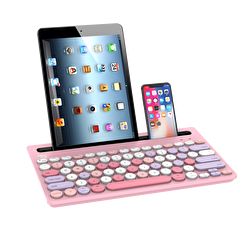 FD Three Bluetooth Klavye - Pembe 6957659006706